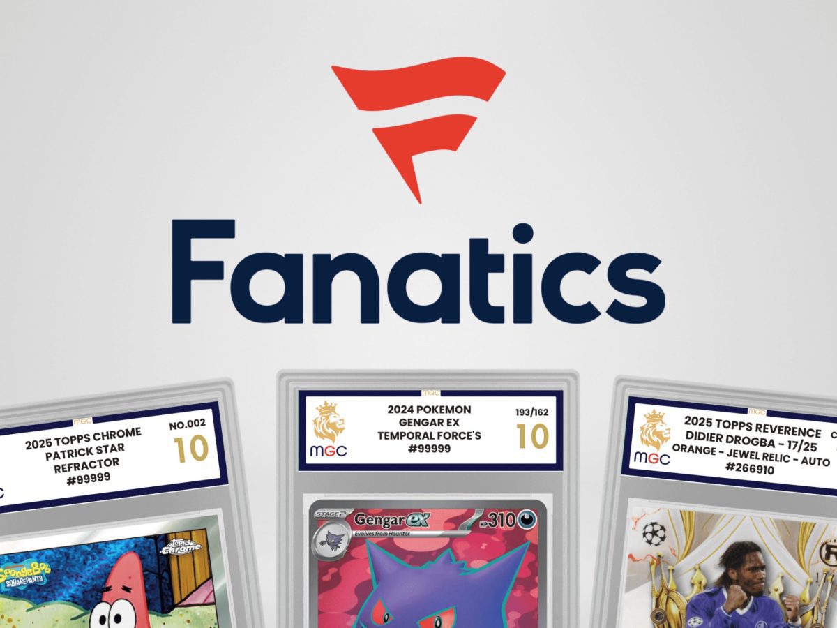 MGC Slabs Now Featured at Fanatics London - The World's Biggest Card Store - Majesty Grading MGC Slabs Now Featured at Fanatics London - The World's Biggest Card Store - Majesty Grading