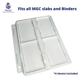 MGC SLAB BINDER SHEETS - 4 SHEETS