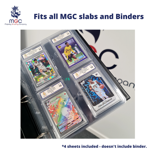 MGC SLAB BINDER SHEETS - 4 SHEETS